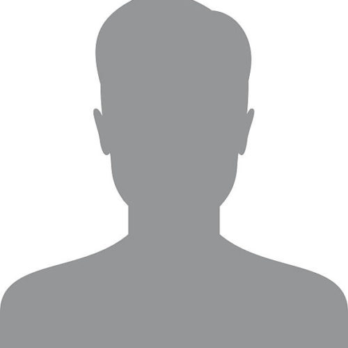 Male user icon isolated on a white background. Account avatar for web. User profile picture. Unknown male person silhouette